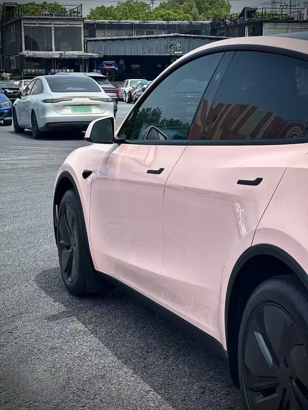 Ravoony Pro TPU Gloss Cherry Pink PPF Film