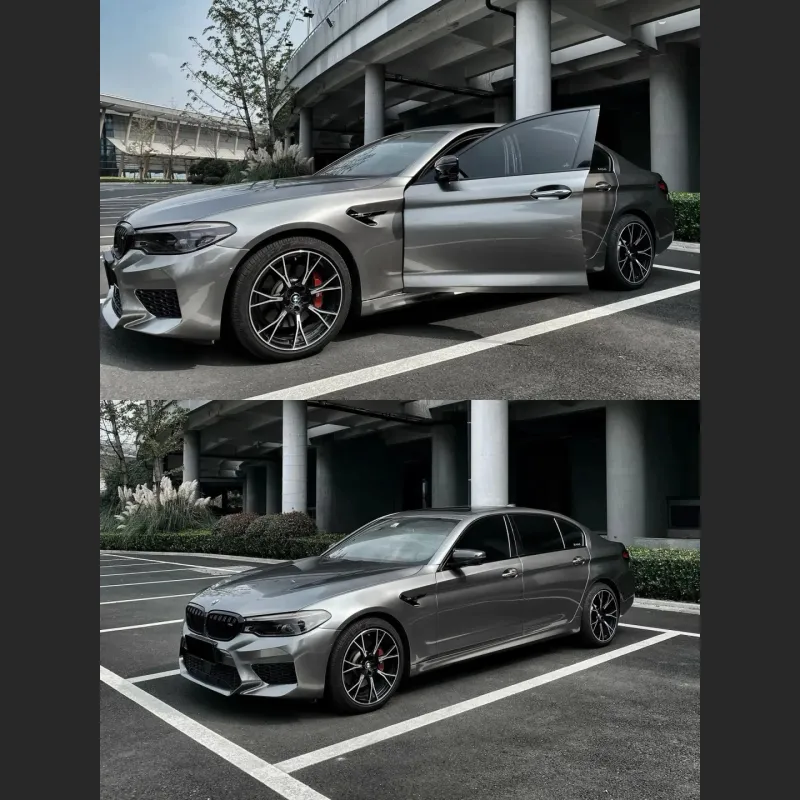 Ravoony Pro TPU Gloss Liquid Metal Silver PPF Film