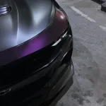 Ravoony Plus PET Gloss Metallic Gentian Purple Car Wrap