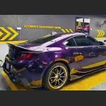 Ravoony Plus Gloss Ghost Midnight Purple Car Vinyl Wrap