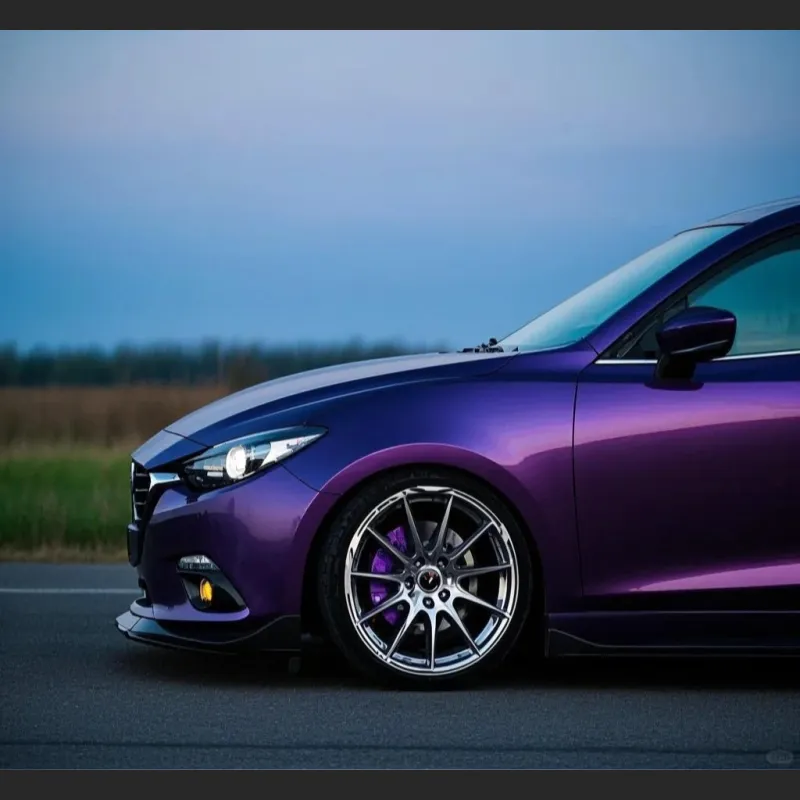 Ravoony Pro TPU Gloss Ghost Midnight Purple PPF Film