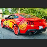 Ravoony Plus Customized Lightning Mcqueen Car Wrap
