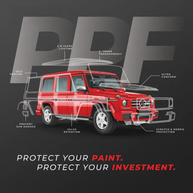 Ravoony Pro TPU Glossy Metal Paint Millennium Jade PPF Film