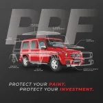 Ravoony Pro TPU Liquid Metal Brown Copper PPF Film