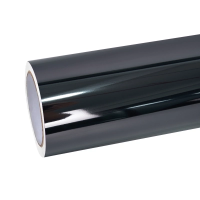 Ravoony Basic PET Gloss Metal Chrome Titanium Car Vinyl Wrap 01