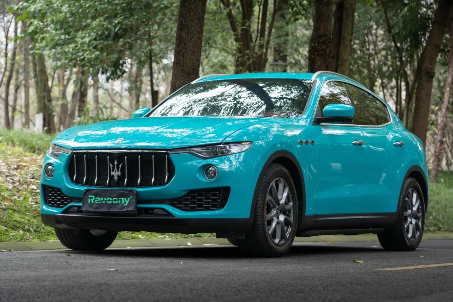 Ravoony Basic Gloss Bay Blue Vinyl Car Wrap