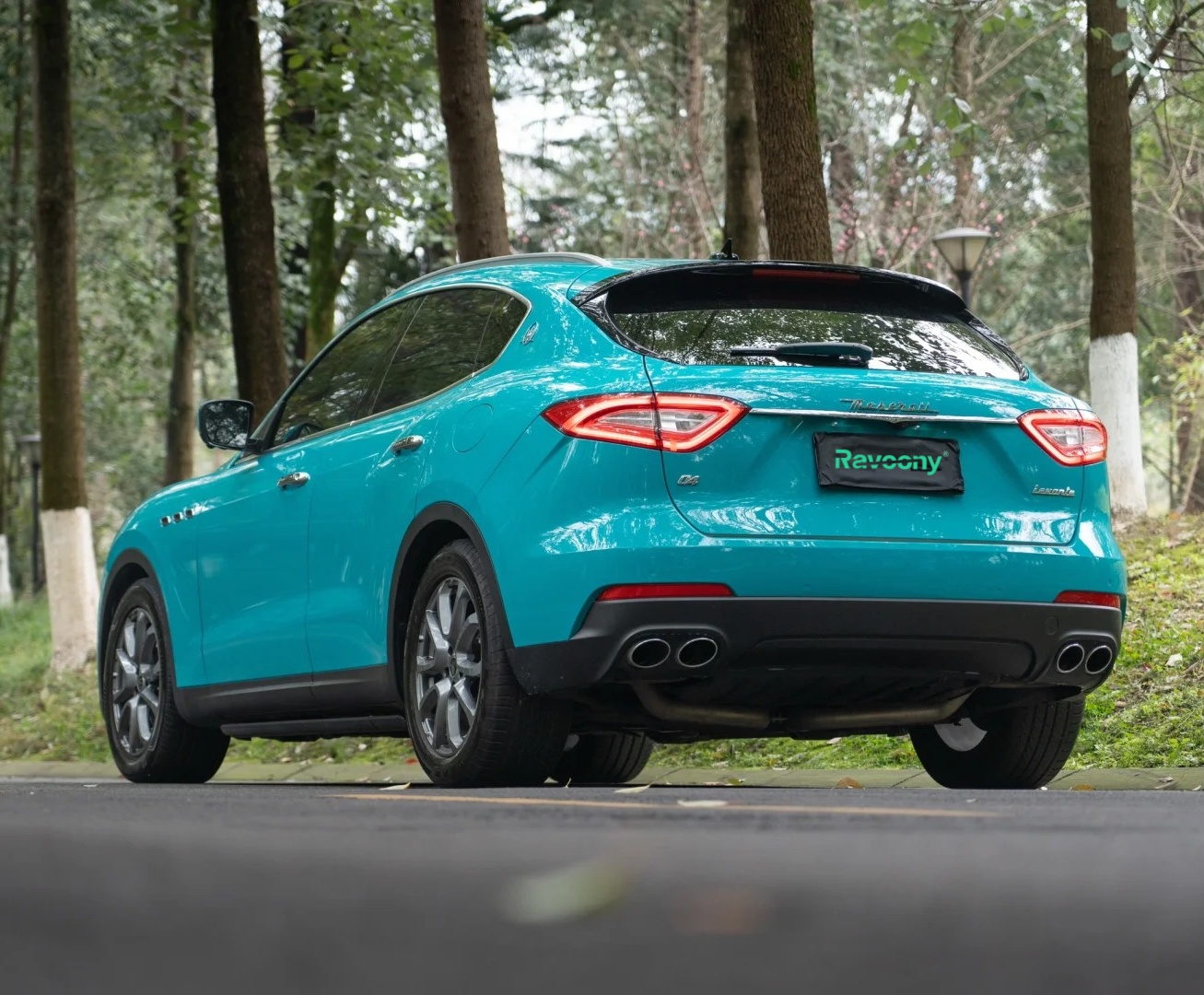 Ravoony Basic Gloss Bay Blue Vinyl Car Wrap