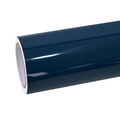 Ravoony Basic PET Gloss Butterfly Valley Blue Vinyl Car Wrap 02