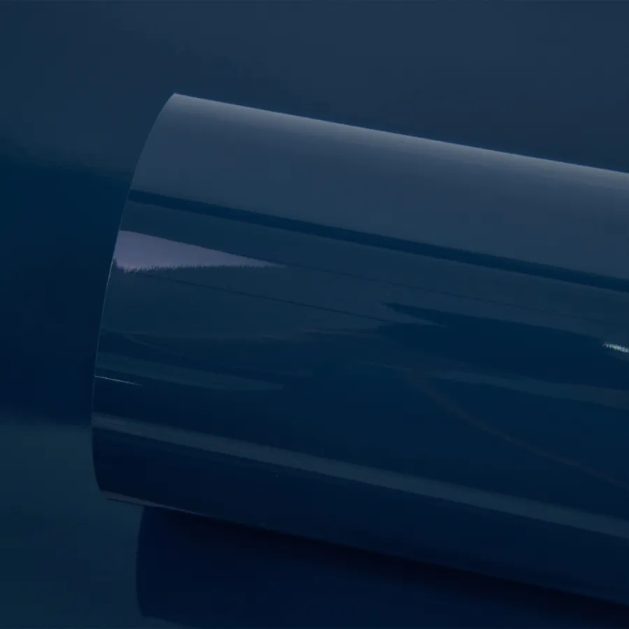 Ravoony Basic PET Gloss Butterfly Valley Blue Vinyl Car Wrap