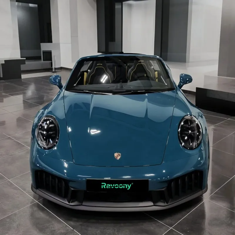 Ravoony Basic Gloss Butterfly Valley Blue Vinyl Car Wrap