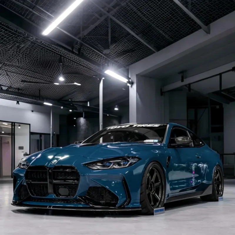 Ravoony Basic Gloss Butterfly Valley Blue Vinyl Car Wrap