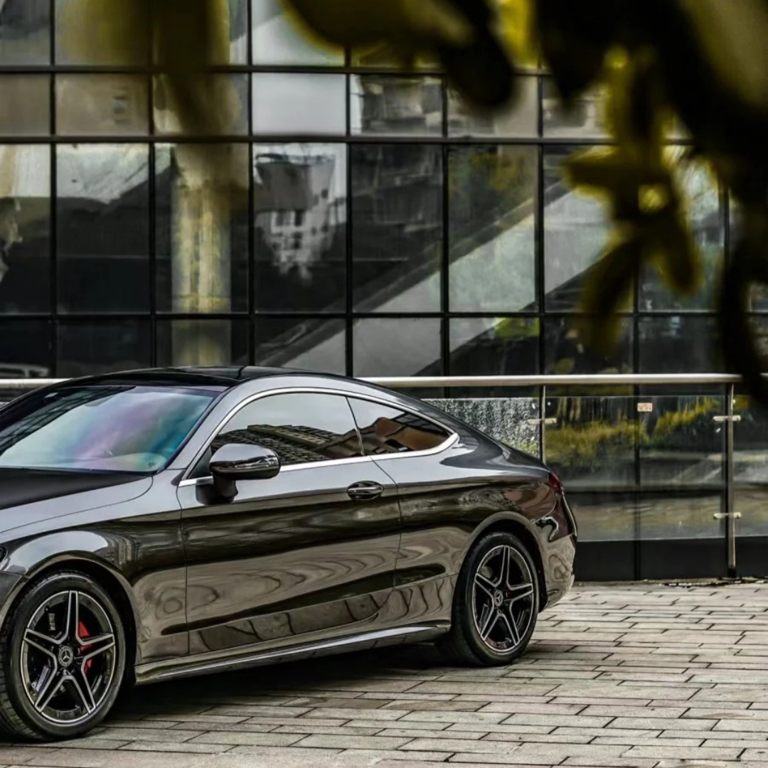 Ravoony Plus Gloss Metal Paint Tungsten Steel Grey Vinyl Wrap