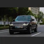 Ravoony Plus Glossy Diamond Black Red Vinyl Car Wrap