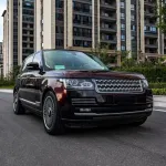 Ravoony Plus Glossy Diamond Black Red Vinyl Car Wrap