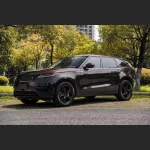 Ravoony Plus Glossy Diamond Black Red Vinyl Car Wrap