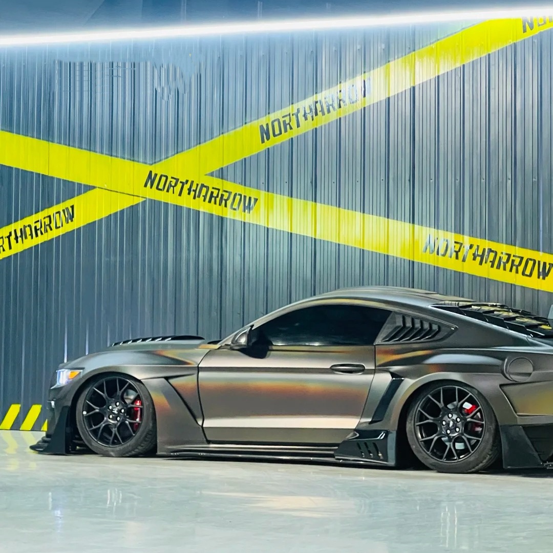 Ravoony Plus PET Matte Neon Electroplated Tungsten Steel Grey Car Vinyl Wrap