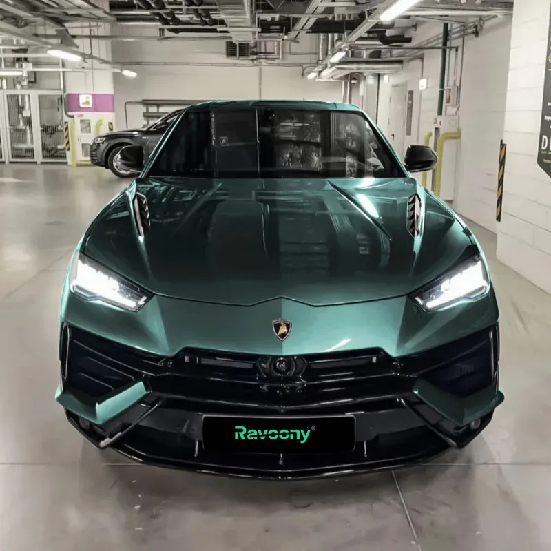 Ravoony Basic Metallic Ryan Green Car Wrap