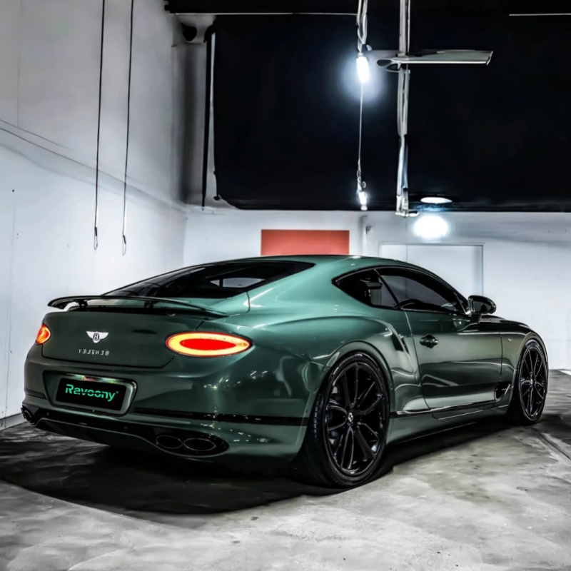 Ravoony Basic PET Gloss Metallic Ryan Green Car Wrap