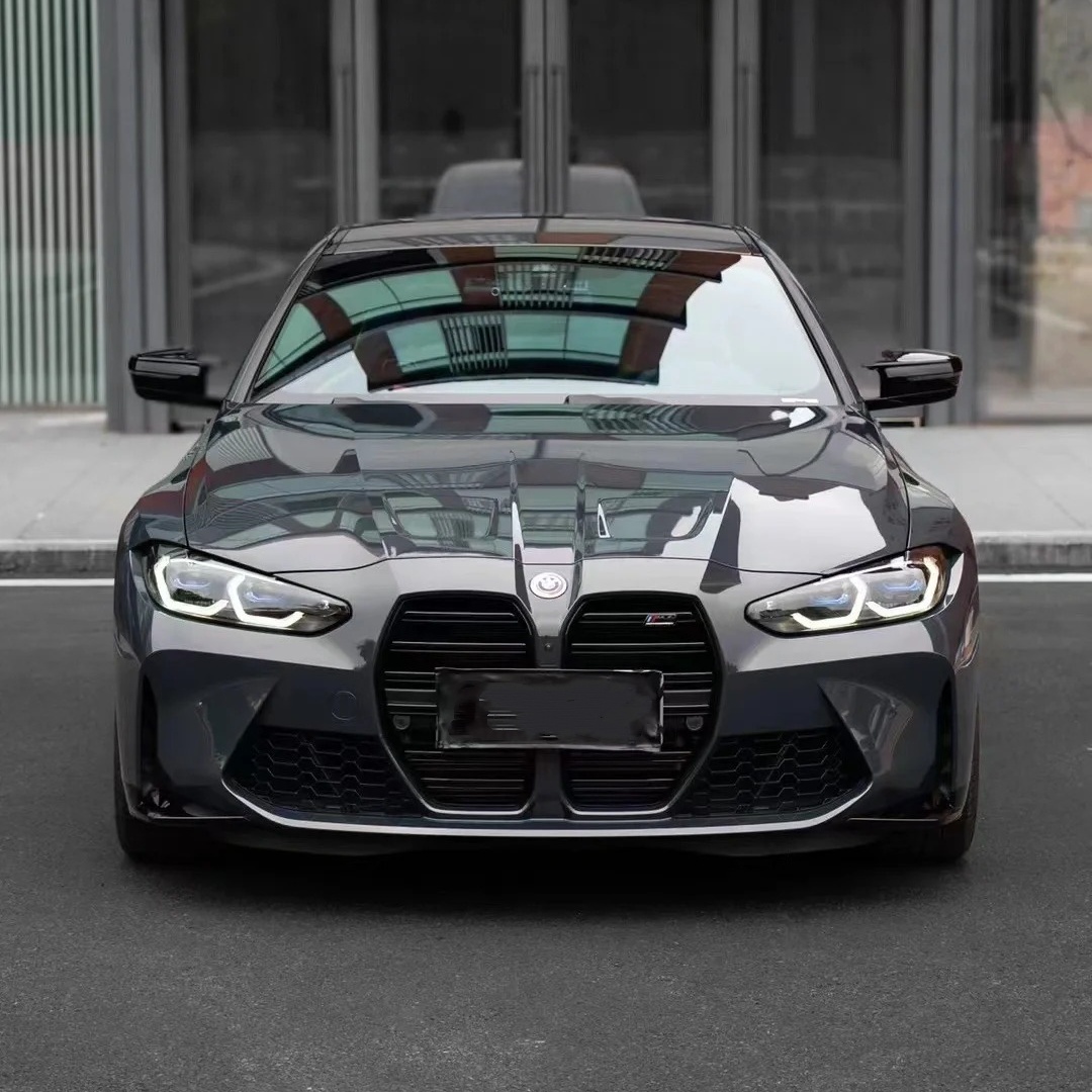 Ravoony Plus PET Glossy Metallic Tourmalie Grey Car Wrap