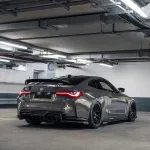 Ravoony Plus PET Glossy Metallic Tourmalie Grey Car Wrap