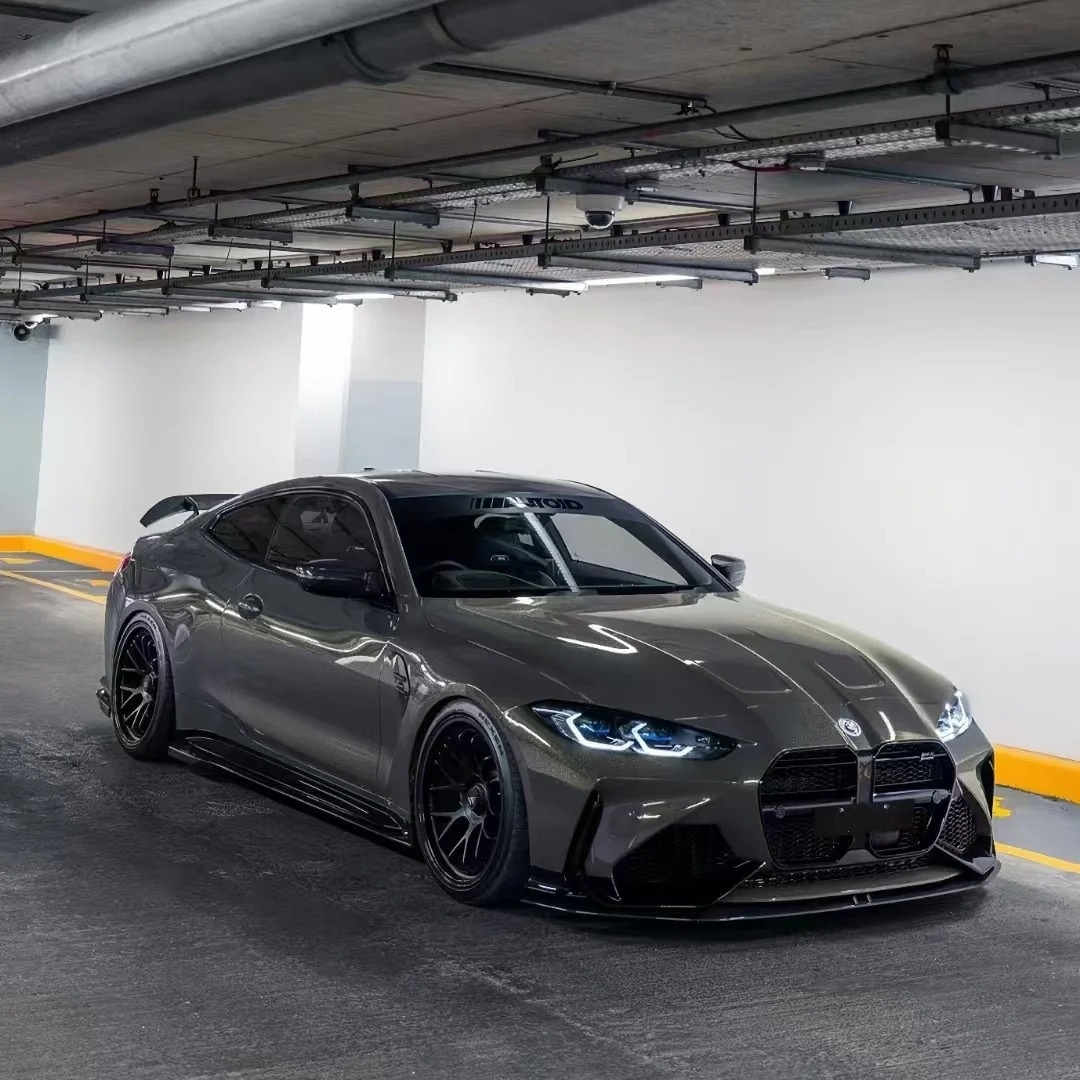 Ravoony Plus PET Glossy Metallic Tourmalie Grey Car Wrap