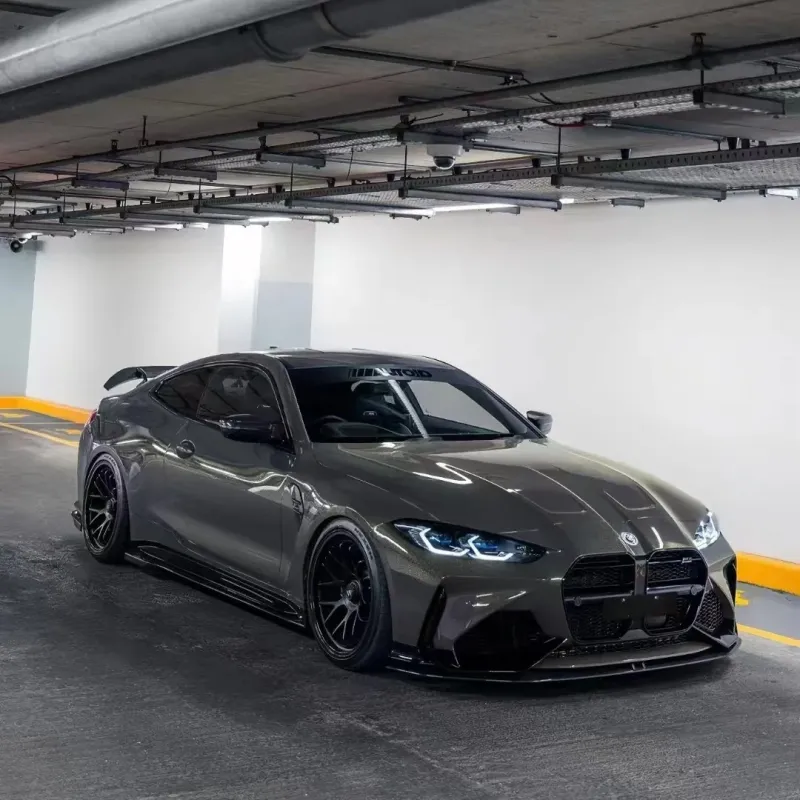 Ravoony Plus PET Glossy Metallic Tourmalie Grey Car Wrap