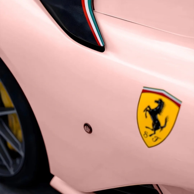 Ravoony Basic Gloss Lychee Pink Car Vinyl Wrap