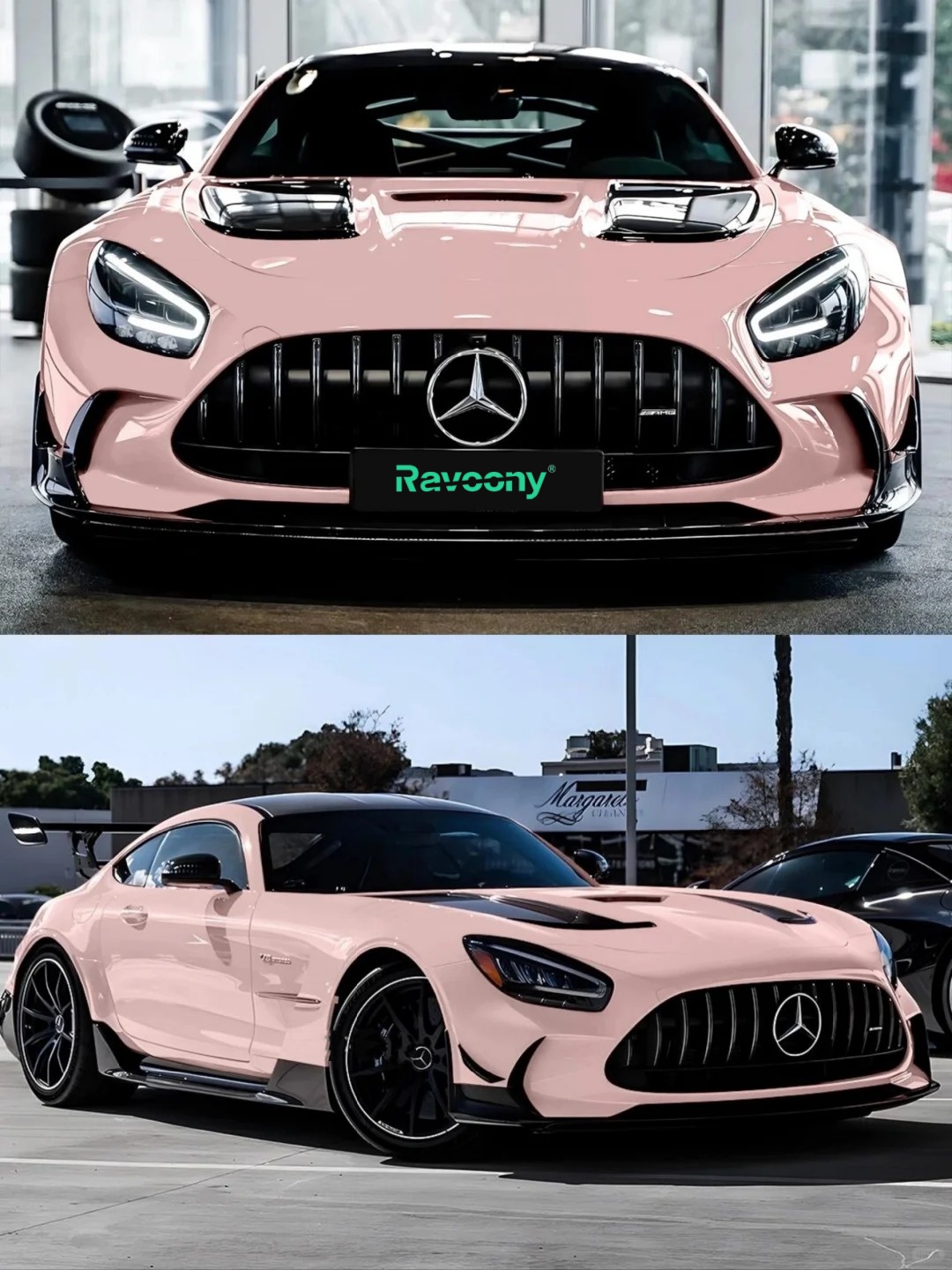Ravoony Basic Gloss Lychee Pink Car Vinyl Wrap