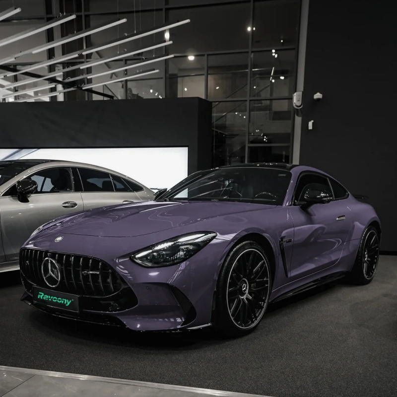 Ravoony Basic PET Gloss Spiritual Realm Purple Car Wrap