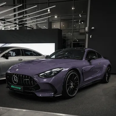 Ravoony Basic Gloss Spiritual Realm Purple Car Wrap 02