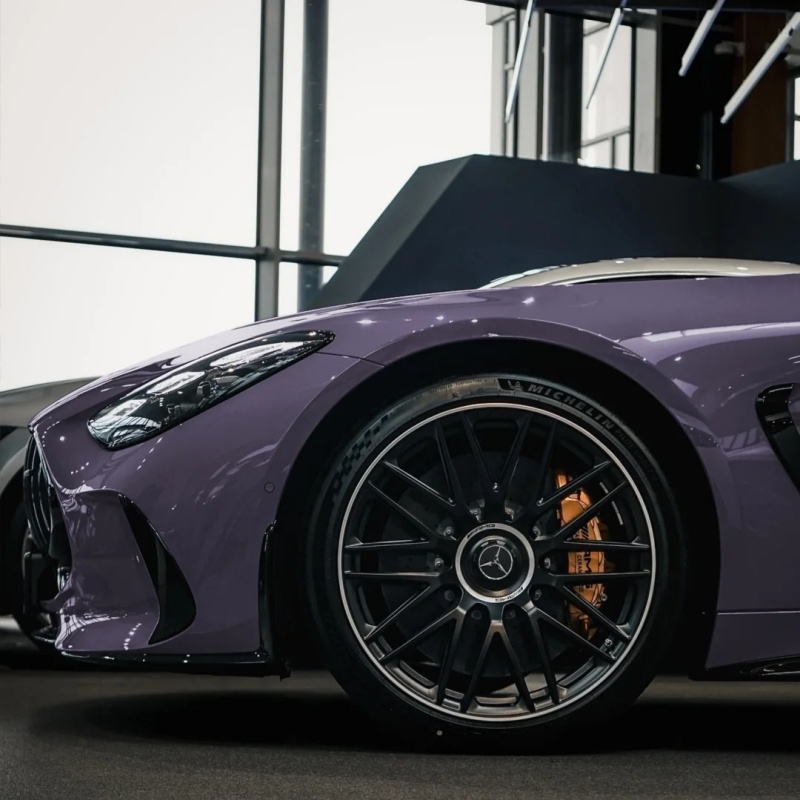 Ravoony Basic PET Gloss Spiritual Realm Purple Car Wrap