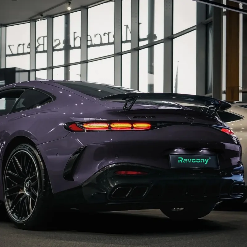 Ravoony Basic Gloss Spiritual Realm Purple Car Wrap