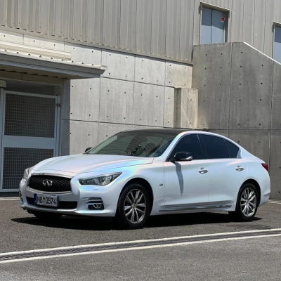 Ravoony Plus Glossy Laser White Car Vinyl Wrap 02