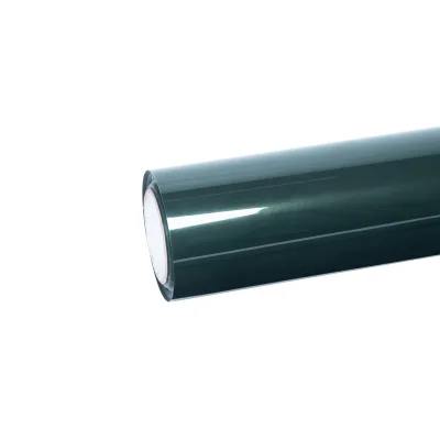 Ravoony Plus PET Gloss Metallic Porsche Oak Green Car Vinyl Wrap 01