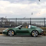 Ravoony Plus PET Gloss Metallic Porsche Oak Green Car Vinyl Wrap