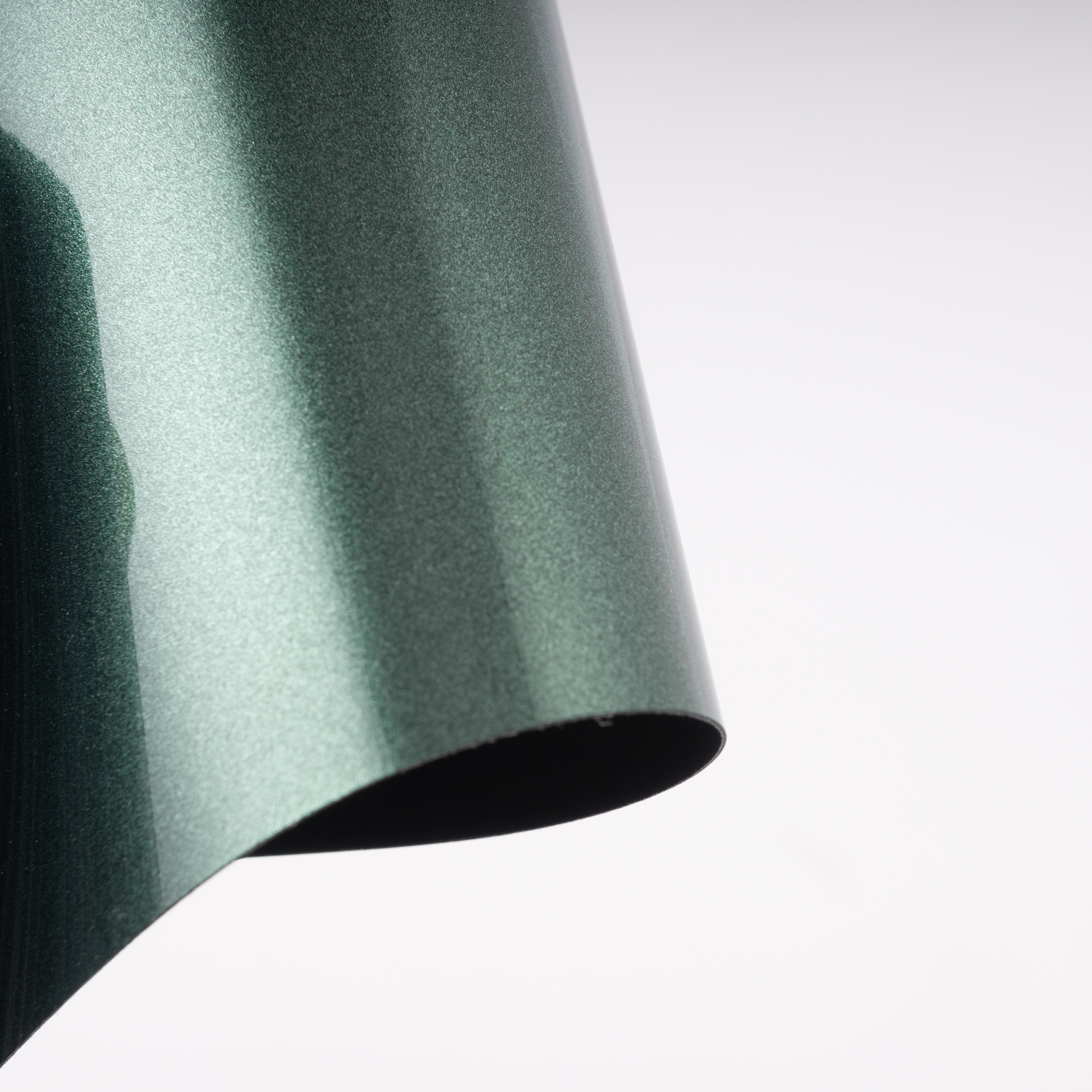 Ravoony Plus PET Glossy Metallic Emerald Green Car Wrap