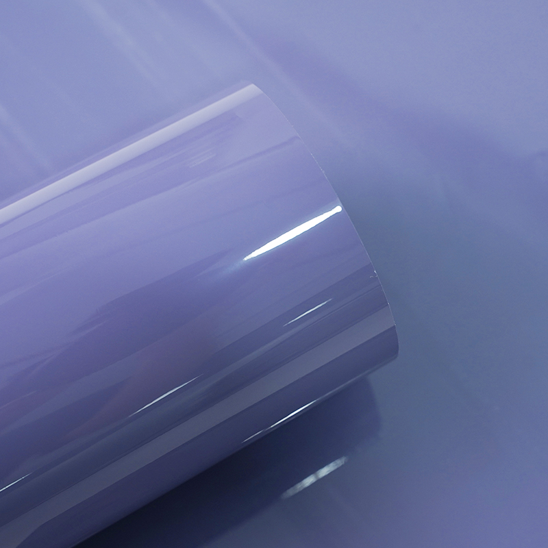 Ravoony Plus PET Gloss Victoria Purple Car Vinyl Wrap