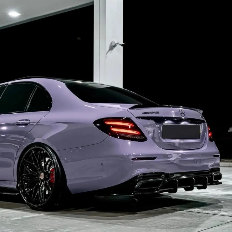 Ravoony Plus PET Gloss Victoria Purple Car Vinyl Wrap