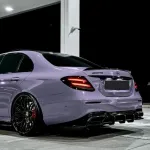 Ravoony Plus PET Gloss Victoria Purple Car Vinyl Wrap