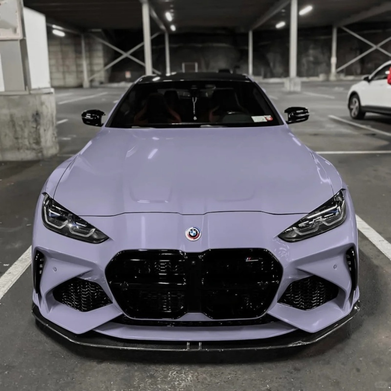 Ravoony Plus PET Gloss Victoria Purple Car Vinyl Wrap