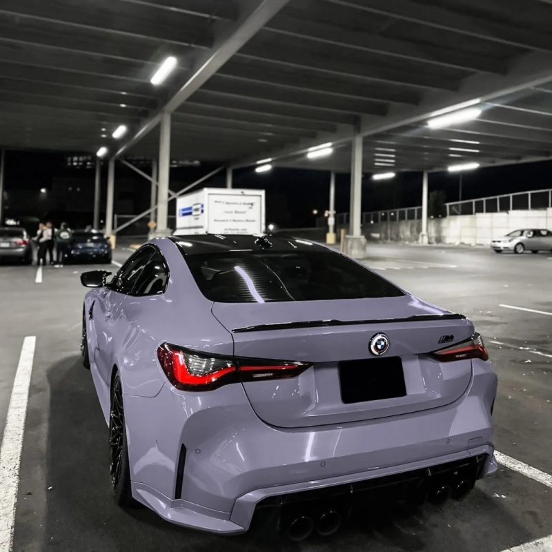 Ravoony Plus PET Gloss Victoria Purple Car Vinyl Wrap