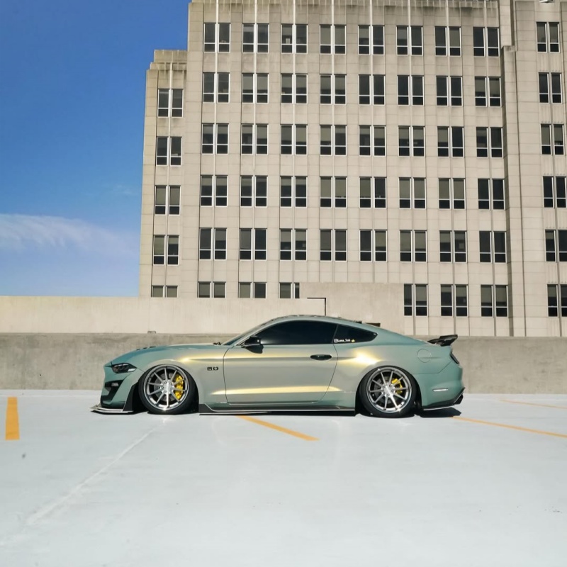  Ravoony Plus Twin Candy Green Gold Car Wrap