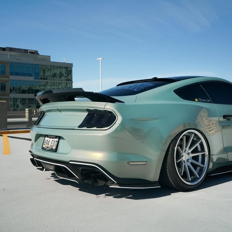  Ravoony Plus Twin Candy Green Gold Car Wrap