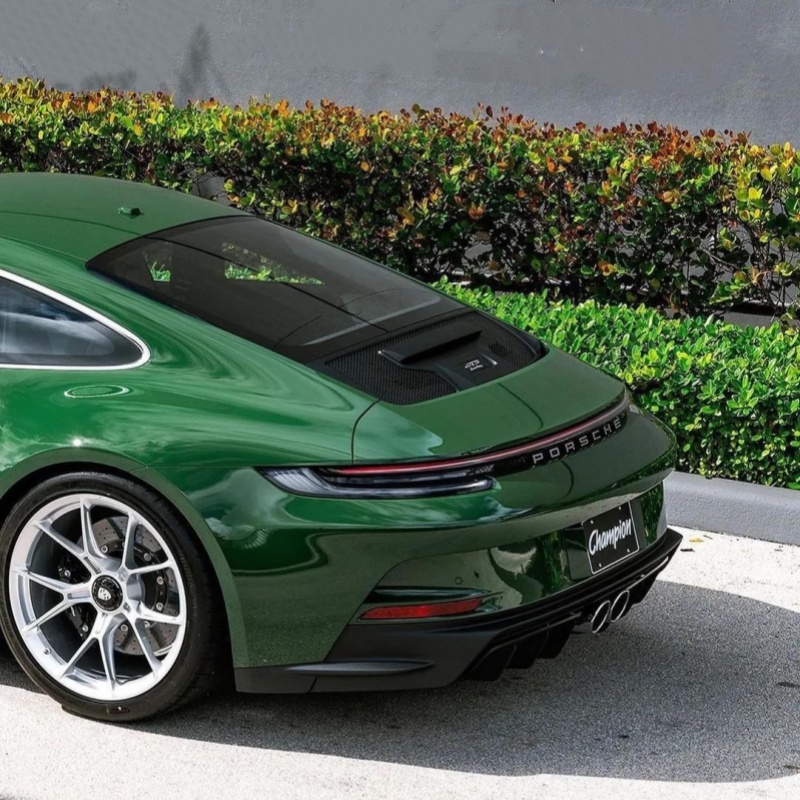 Ravoony Plus PET Gloss Porsche Racing Green Car Vinyl Wrap