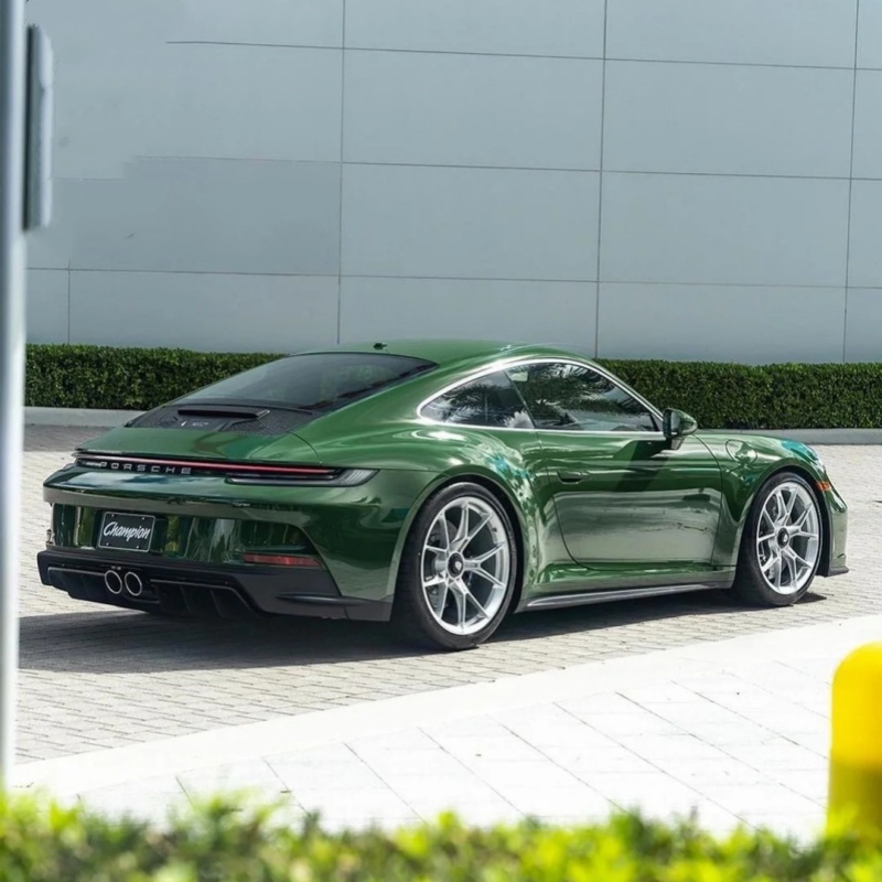 Ravoony Plus PET Gloss Porsche Racing Green Car Vinyl Wrap