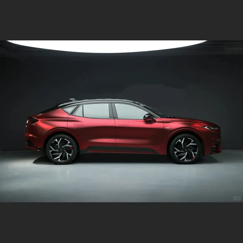 Ravoony Basic Matte Chrome Romanee Red Vinyl Car Wrap