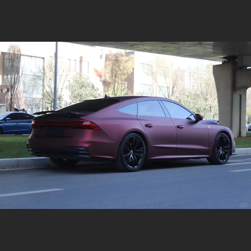 Ravoony Basic Ultra Matte Romanee Red Vinyl Car Wrap
