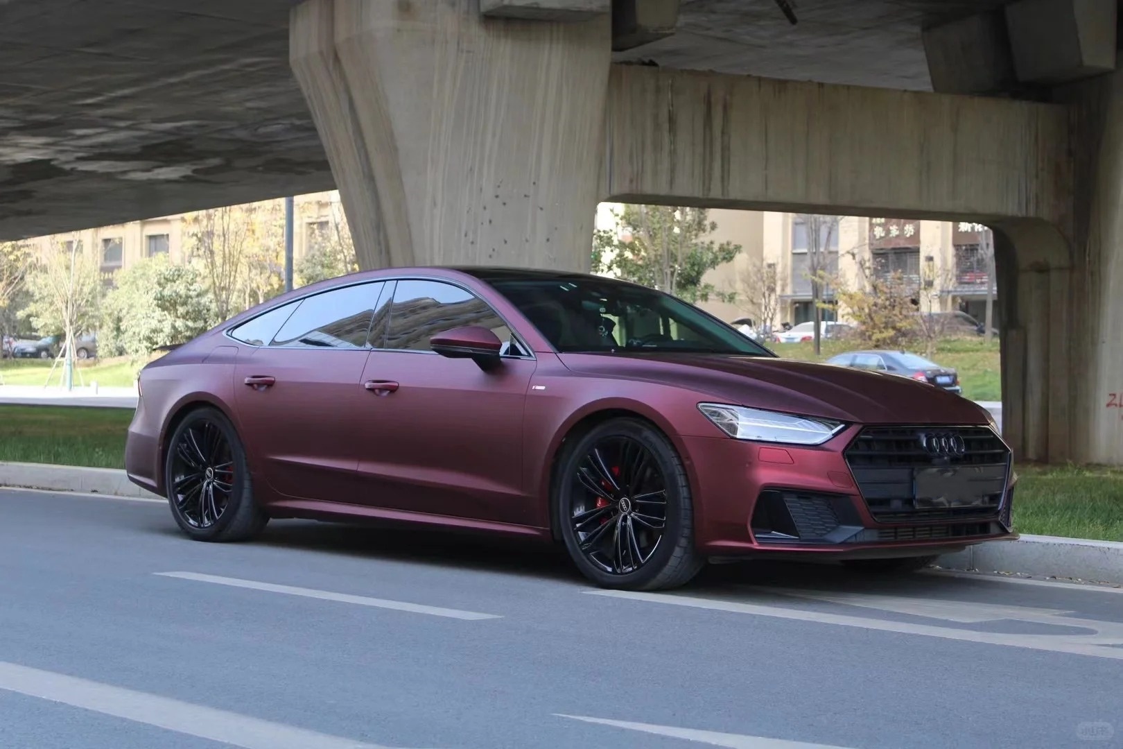 Ravoony Basic Ultra Matte Romanee Red Vinyl Car Wrap