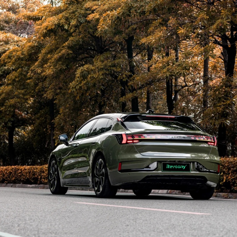 Ravoony Plus PET Gloss Aurora Green Car Vinyl Wrap