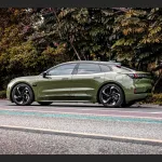 Ravoony Plus PET Gloss Aurora Green Car Vinyl Wrap
